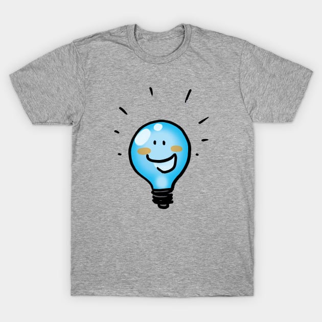 cute light bulb T-Shirt by cartoonygifts